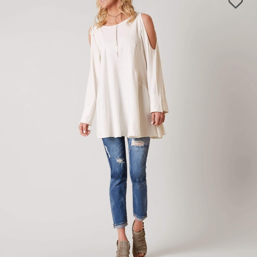 Free People White Top